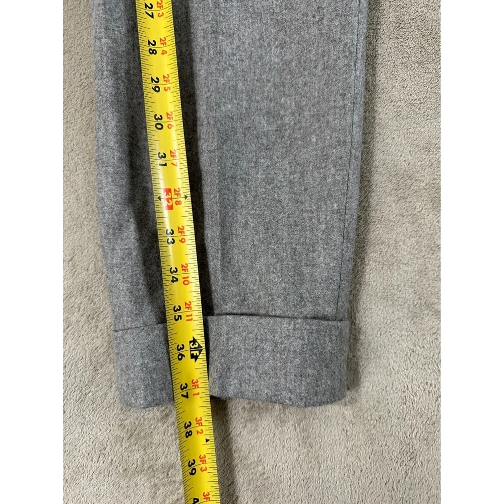 Suitsupply Pure Wool Trousers Men‎ 52 Gray Vitale Barberis Canonico Cuffed EUC